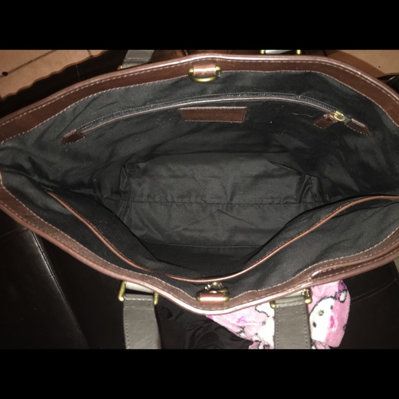 Coach leather Bleecker Bar Stripe Day Tote - Picture 4 of 5